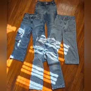 Bundle Of Girl's Jeans (4 Pairs)